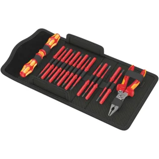 Wera Kraftform Kompakt VDE 17 extra slim 1, 17-teilig - 05136027001