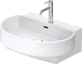 Duravit Balcoon Waschtisch 650x480, mit Überlauf, mit Hahnloch,  241165AA00