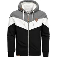 Amaci&Sons Kapuzenpullover ARDMORE Sweatjacke im Block-Design Herren Kapuzenpullover Pullover Hoodie Zipper Jacke