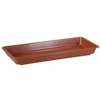 Greemotion Blumentopfuntersetzer Untersetzer für Blumenkasten 40cm terra 616700, 1-tlg.