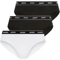 HUGO Slip TRIPLET BRIEF STRIPE (Packung, 3-St., 3er Pack) mit HUGO Logo-Elastikbund