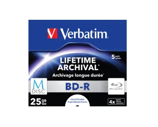 Verbatim M-Disc | 43823 | 5 x BD-R - 25 GB 4x