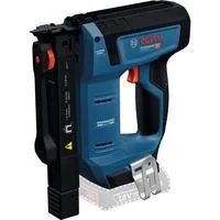Akku-Holzklammerer GTH 18V-14 Professional solo, 18Volt, Elektrotacker blau/schwarz, ohne Akku und Ladegerät