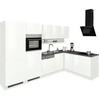 KOCHSTATION Winkelküche KS-Virginia,neu in verbesserter Ausführung, Stellbreite 290/190 cm cm, Soft-Close, wahlweise mit Induktion