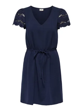 JDY - Kleid - Hannah blau - Gr. - S