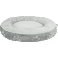 TRIXIE Hundebett Bett Jimmy Soft - hellgrau - ø 70 cm