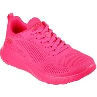 Skechers BOBS SQUAD CHAOS-COOL RYTHMS Sneaker, Knitwear-Sneaker, Schnürschuh in veganer Verarbeitung