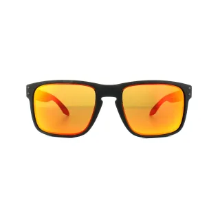 Lunettes De Soleil Oakley Holbrook Oo9102-E2 Mat Noir Prizm Ruby