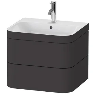 Duravit Happy D.2 Plus c-bonded Set wandhängend Taupe 575x490x480 mm - HP4635N8383 HP4635N8383