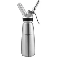 Clanmacy Sahnesyphon 500ml Edelstahl Sahnespender Profi Rostfrei Sahnesyphon Schlagsahne, Edelstahl, (1-tlg) 500ml