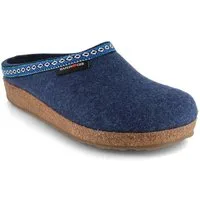 Haflinger Filzclogs Grizzly Franzl Hausschuh mit Korkfußbett