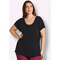 Sheego Strandkleid Shirt Kurzarm