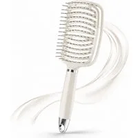 Luckice Haarkamm Skelettbürste Damen, flexible Ventbürste mit Massagepins, (Entwirrbürste für nasses & trockenes Haar, ergonomische Haarbürste zum Föhnen, Geschenk für Frauen, Weihnachten & Geburtstag)