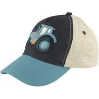 Breiter Schiebermütze Kinder Snapback Traktor Cap mit UV-Schutz 40+ aus Baumwolle