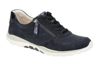 Gabor 06.968.46 ROLLINGSOFT Damenschuhe Halbschuhe Sneaker Blau - Nightblue C...