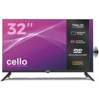 Cello C3226TZF LED-Fernseher (81 cm/32 Zoll, Full HD, Smart-TV, Tizen OS Smart TV, integrierter DVD‑Player, WLAN & Bluetooth)