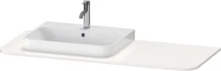 Duravit Happy D.2 Plus Konsole Weiß Hochglanz 1300x550x16 mm - HP031KR2222 HP031KR2222