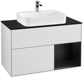 Villeroy & Boch Waschtischunterschrank Finion F37 1000x603x501mm WT mittig, F372PDMT F372PDMT