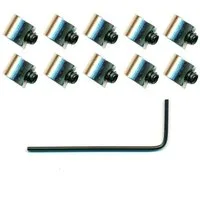 hegibaer Anstecknadel 10 Edel Sicherheitsverschlüsse (Mini) Pin Saver (10-tlg), gute Qualität