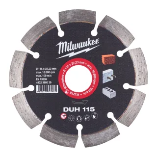 Milwaukee - DIAMANTTRENNSCHEIBE DUH115 - 4932399539