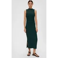 s.Oliver Midikleid Kleid Rippstrick-Midikleid aus Viskosemix