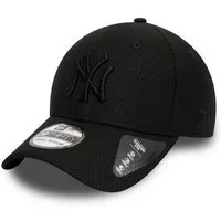 New Era Flex Cap New York Yankees MLB Black Stretch Diamond 39Thirty Stretch Cap New Er (1-St)
