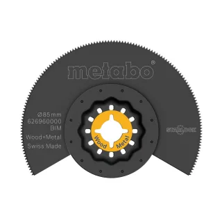 Metabo Segmentsägeblatt, Holz und Metall, BiM, ø 85 mm - 626960000