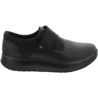 Joya Joya Relax II Black, Full Grain Leather (Glattleder), Klettverschluss, Klettschuh