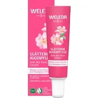 WELEDA Augencreme GLÄTTENDE AUGENPFLEGE WILDROSE & WEISSER TEE, Anti-Fatigue-Formel, mindert erste Fältchen