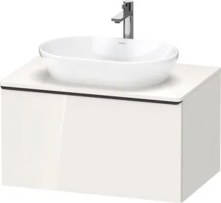 Duravit D-Neo Konsolenwaschtischunterbau wandhängend Weiß Hochglanz 800x550x459 mm - DE49470BD220000 DE49470BD220000