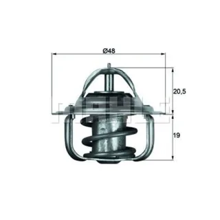 Behr Thermostat mit Dichtung Ford Opel Saab