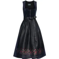 Luis Steindl Dirndl Langes Dirndl mit Rosenschürze