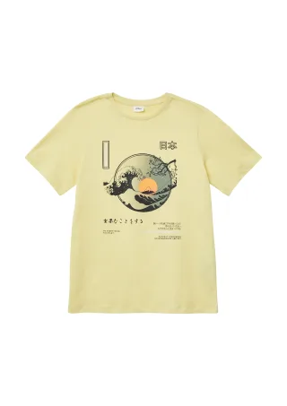 s.Oliver - T-Shirt gelb - Gr. - 146/152