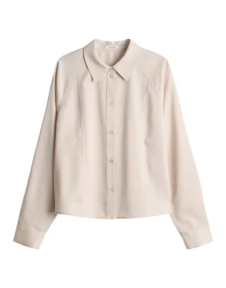 Opus - Hemdbluse - Famra beige - Gr. - 38