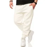 DAILY COTTON Jogginghose im Straight-Fit als Lange Trainingshose Sweatpants Herren Freizeithose mit Bündchen aus Baumwolle