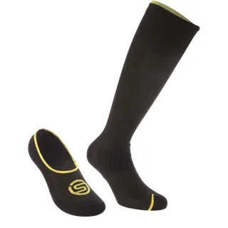 Skins - "Series-3" Kompressionsstrümpfe für Herren/Damen Unisex (3er-Pack) (Schwarz)