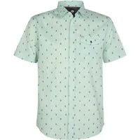 Petrol Industries Kurzarmhemd Men Shirt Short Sleeve AOP mit All-Over Print