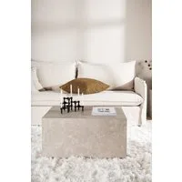 Venture Home Couchtisch York, rechteckiger Couchtisch, modern & vielseitig, 80 × 60 cm, Sofatisch, MDF, rechteckig, kompakt, dekorativ, klar