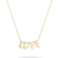 Echtzeit Kette mit Anhänger Schmuck Geschenk Edelstahl Halskette Love Letters