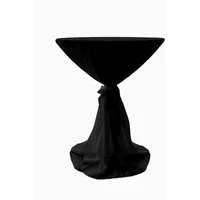 Jirex Trading Company Stehtischhusse Stehtisch Hussen Polyester mit Schlaufe Weiß 80cm ø Party, Hochzeit