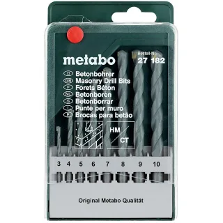 Metabo Beton-Bohrerkassette classic - 8 teiliges Set - 627182000