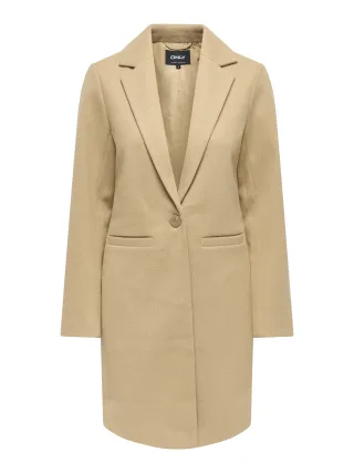 ONLY - ONLBIANCA COAT CC OTW Tannin - Gr. - L