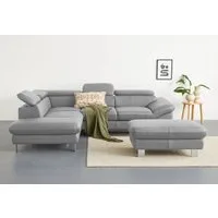 COTTA Ecksofa Driver L-Form, B: 265 cm, Kopfteilverstellung, optional Bettfunktion & Bettkasten