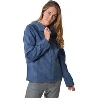 M-Diamant Sweatjacke Unisex Teddy Fleecejacke mit Kapuze Winterjacke Übergangsjacke kuschelig durch weiches Teddy-Fleece