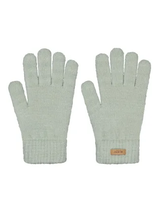 Barts - Bequeme weiche Damenhandschuhe Silber - Gr. - OS