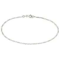 Bruno Banani Armband Schmuck Geschenk Silber 925 Armschmuck Armkette Figarokette, Made in Germany