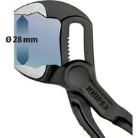 Knipex Wasserpumpenzange Knipex Cobra® XS 87 00 100 BK Wasserpumpenzange 100 mm