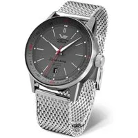 Vostok Europe Automatikuhr GAZ14 Limousine Herrenuhr – Edelstahlband, 43 mm, 560A688-B, Herrenarmbanduhr