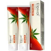 Elpixol® Körpergel Cannabis Gel mit 1.000 mg CBD – wärmend mit Latschenkiefernöl & Zimtöl ideal bei Kältegefühlen und Verspannungen – Ohne Rückstände