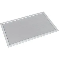 jalousiescout Lichtschachtabdeckung Aluminium Lichtschachtabdeckung, 80 x 42 cm, (1-St., Aluminiumrahmen in silberfarben), Kellerschachtabdeckung Alu-Rahmen schützt gegen Schmutz & Insekten